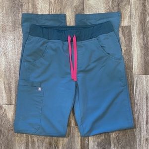 Figs Kade Teal Scrub Pants Size Extra Small - Women’s XS Scrubs